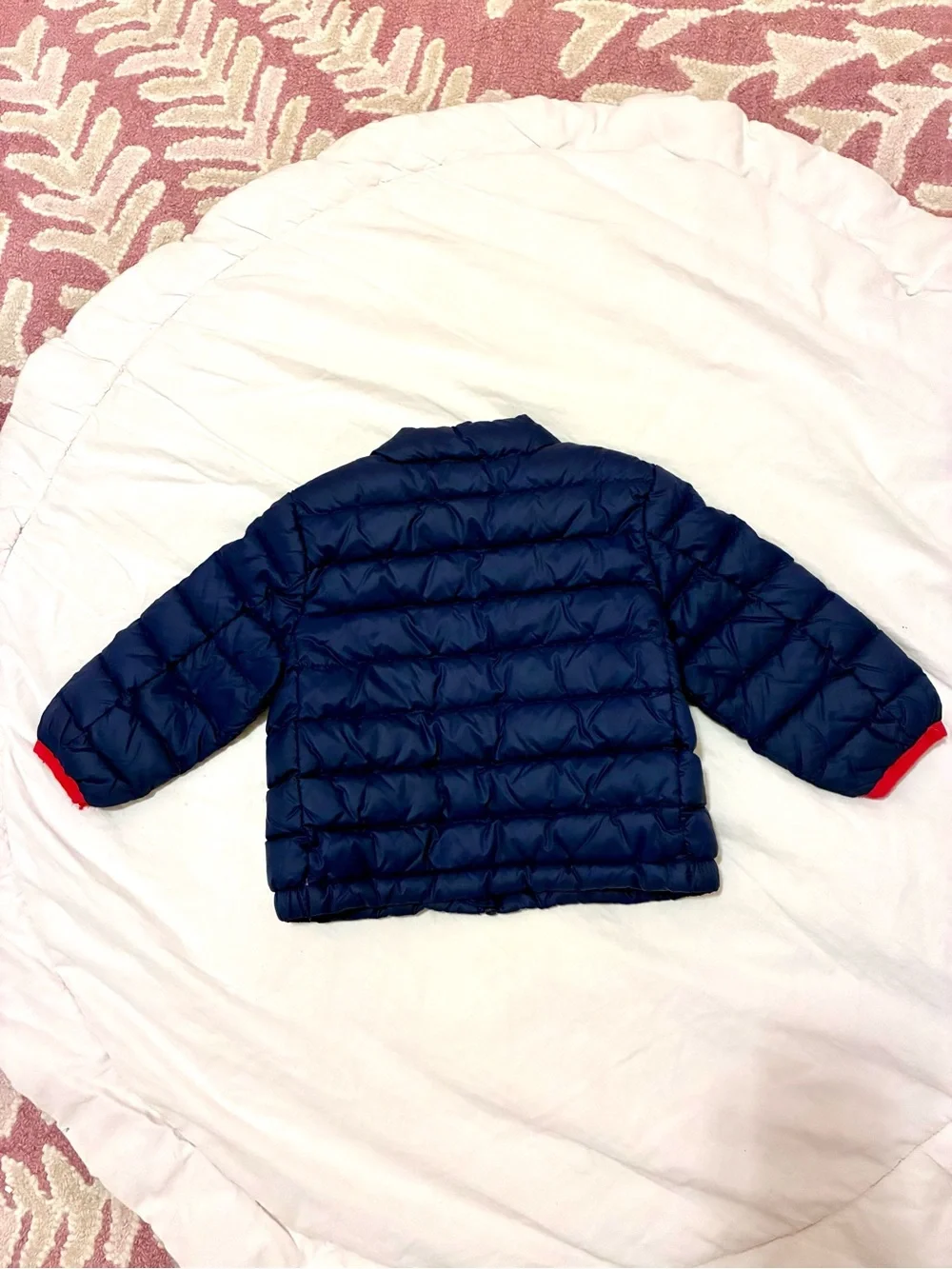Ralph Lauren Navy and Red Quilted Jacket